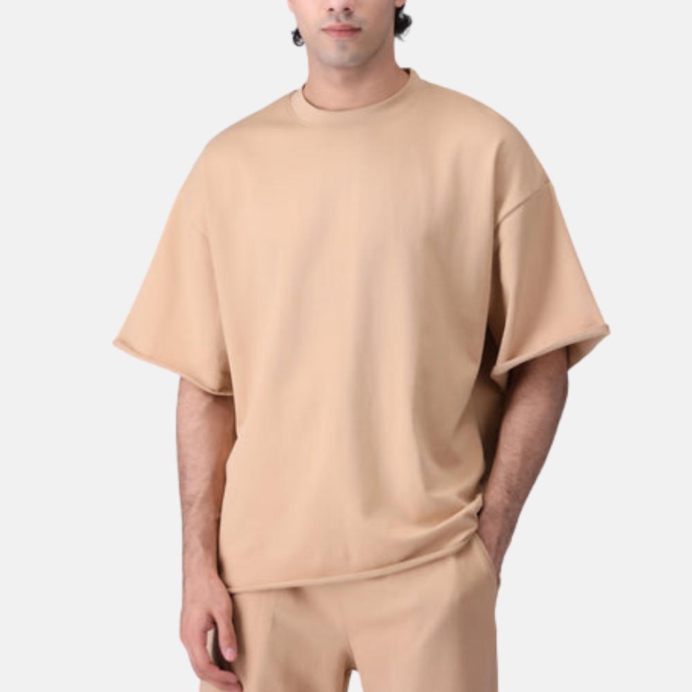 Light Brown Oversized T-Shirt