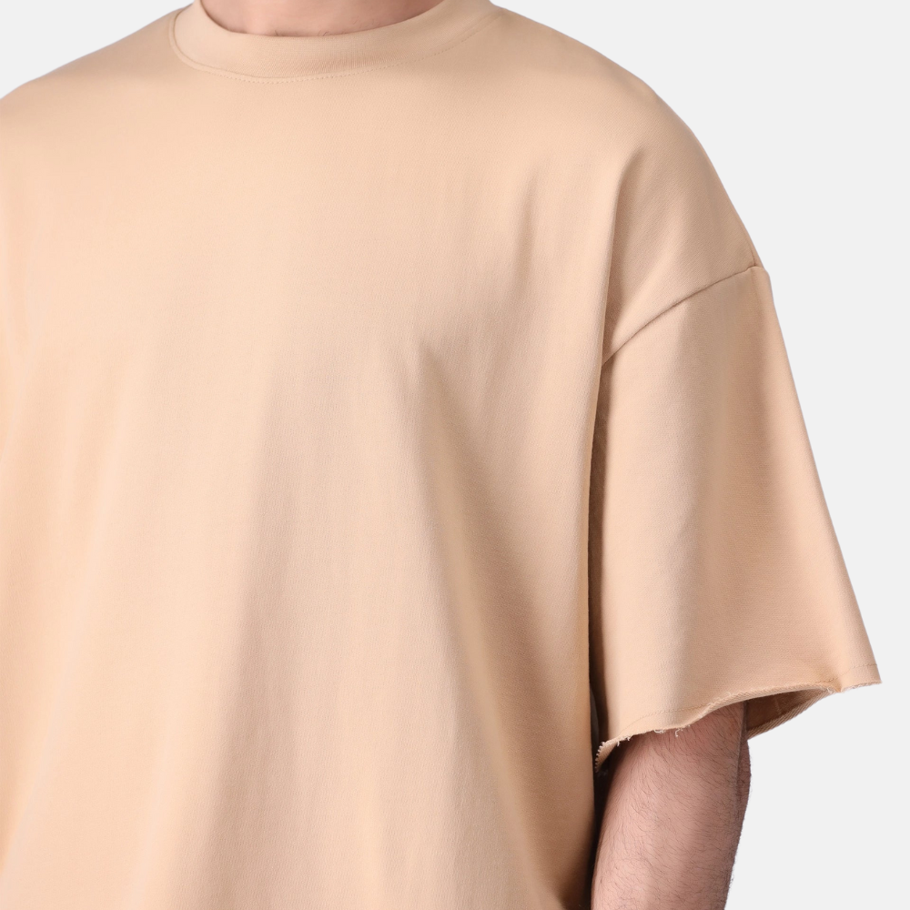 Light Brown Oversized T-Shirt