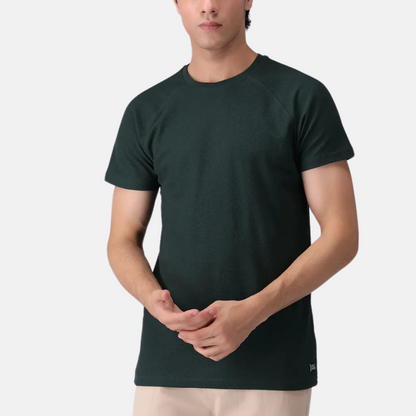 Green Popcorn Knitted Cotton