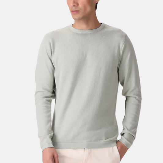 Pistachio Basic Knit T-Shirt