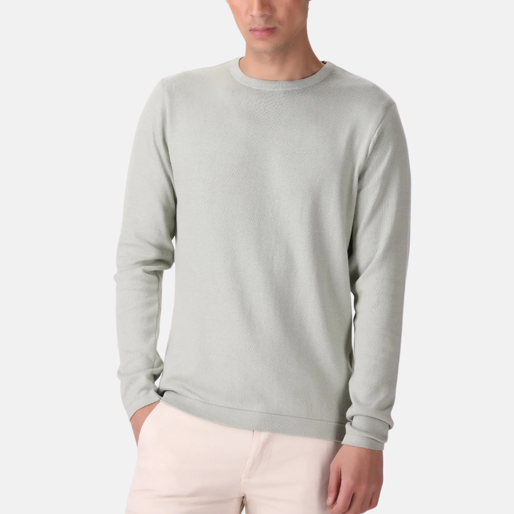 Pistachio Basic Knit T-Shirt
