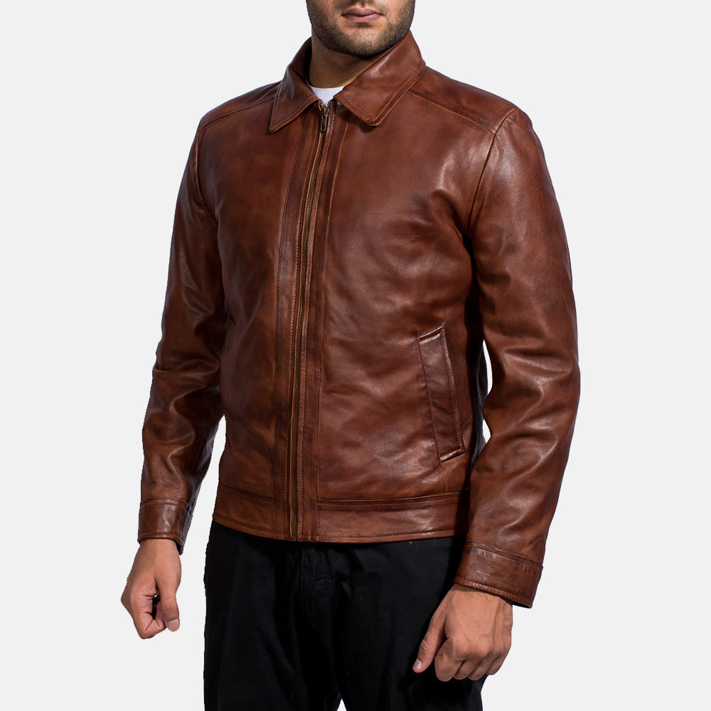 Brown Leather Jacket