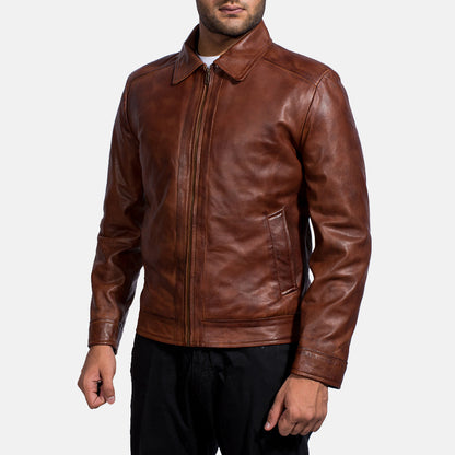 Brown Leather Jacket